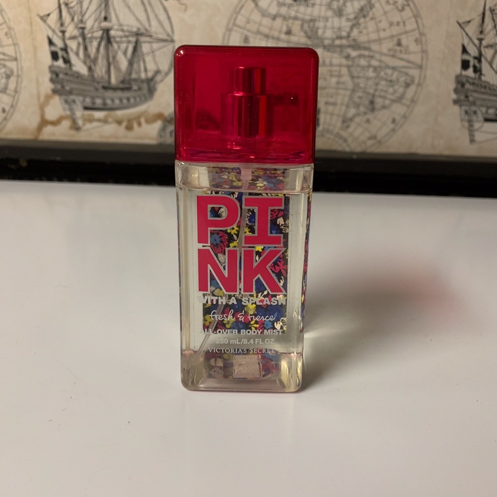 SOLD PINK With a Splash Fresh & Fierce